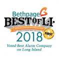 Voted best alarm company on Long Island